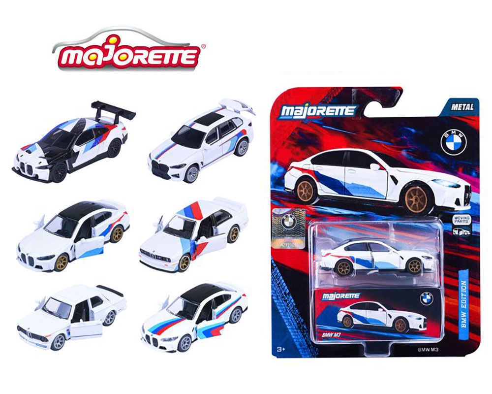 *Pre-Order* Majorette - Deluxe BMW 6-Car Assortment - 2026
