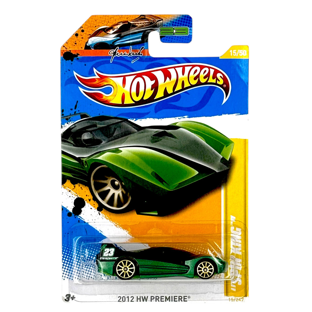 Hot Wheels - Spin King - 2012 *Card Variation*