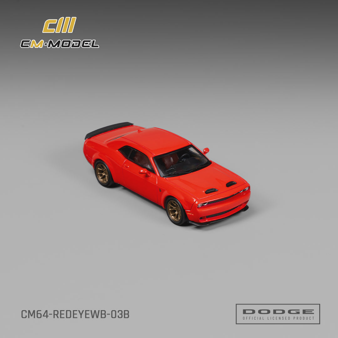 *Pre-Order* CM Model - Dodge Challenger SRT Hellcat Redeye Widebody - Torred Clearcoat