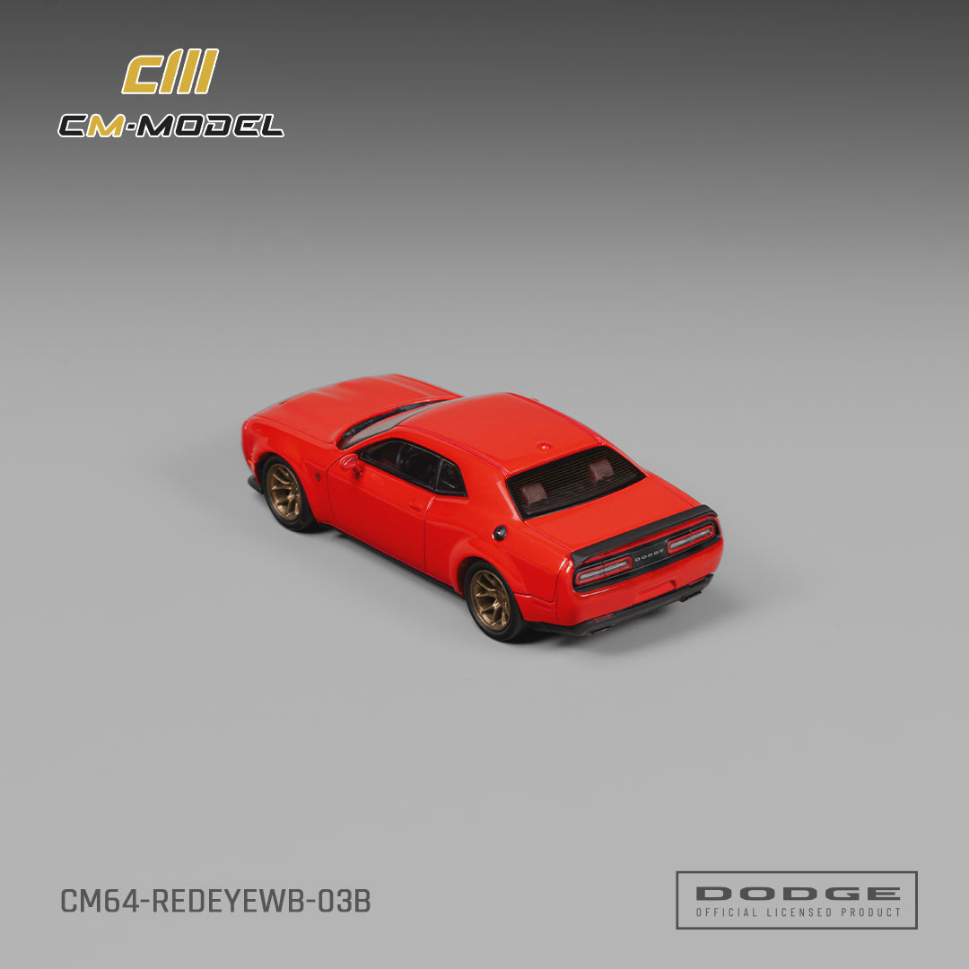*Pre-Order* CM Model - Dodge Challenger SRT Hellcat Redeye Widebody - Torred Clearcoat