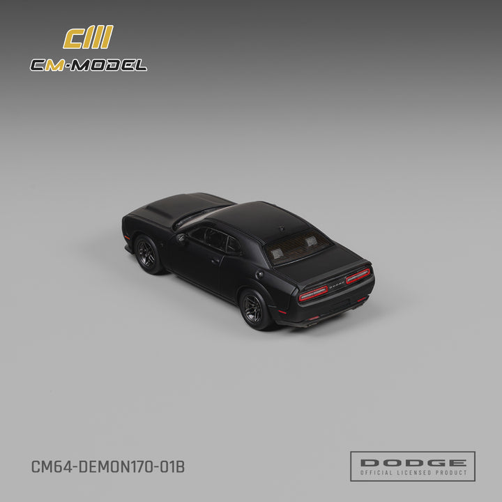 *Pre-Order* CM Model - Dodge Demon 170 - Matte Black