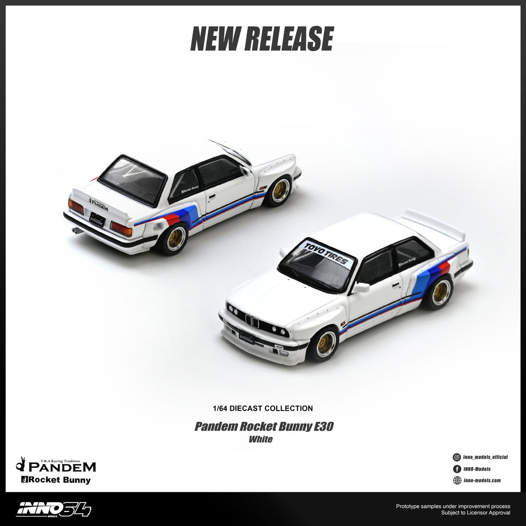 *Pre-Order* INNO64 - PANDEM Rocket Bunny E30 - White