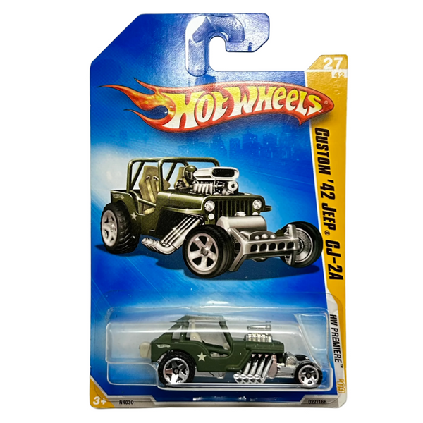 Hot Wheels - Custom '42 Jeep CJ-2A - 2009