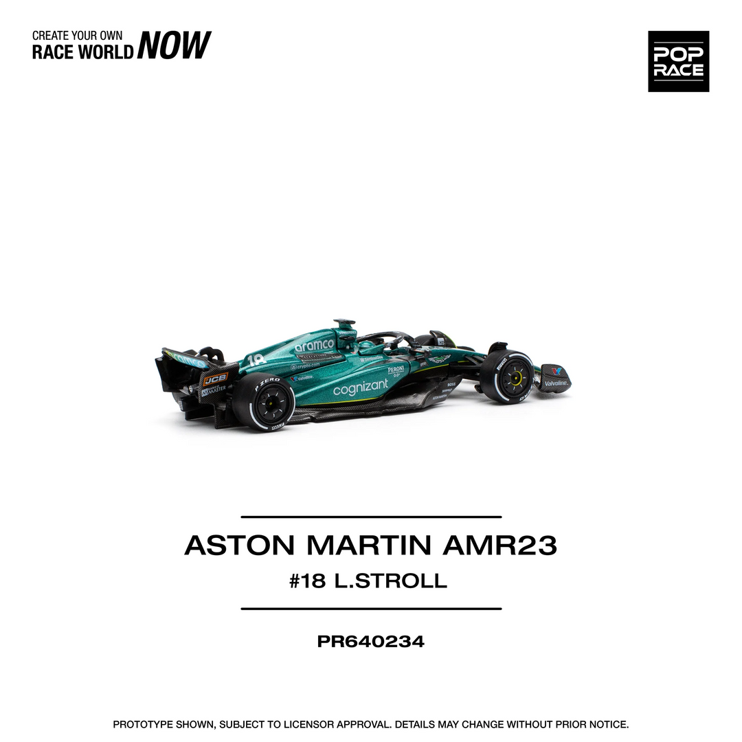 Pop Race - Aston Martin Aramco AMR23 - Lance Stroll 