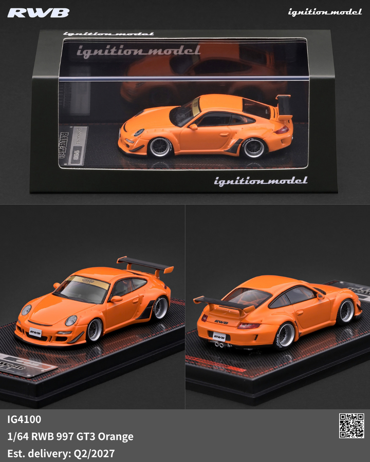 *Pre-Order* Ignition Model - RWB 997 GT3 - Orange
