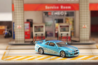 Stance Hunters x Gurucollector - Nissan Skyline GT-R (BNR34) Z-Tune "Chrome Blue"