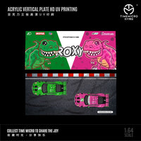 Time Micro - Porsche 911 (992) GT3 RS "Tyrannosaurus / Roxy Livery" 2-Car Set *Pre-Order*