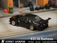 Street Weapon - BMW E24 635 CSL Sharknose - Black *Pre-Order*