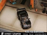 Street Weapon - BMW E24 635 CSL Sharknose - Black *Pre-Order*