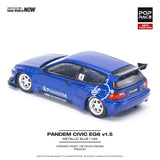 Pop Race - Honda Civic (EG6) Pandem V1.5 - Metallic Blue *Pre-Order*