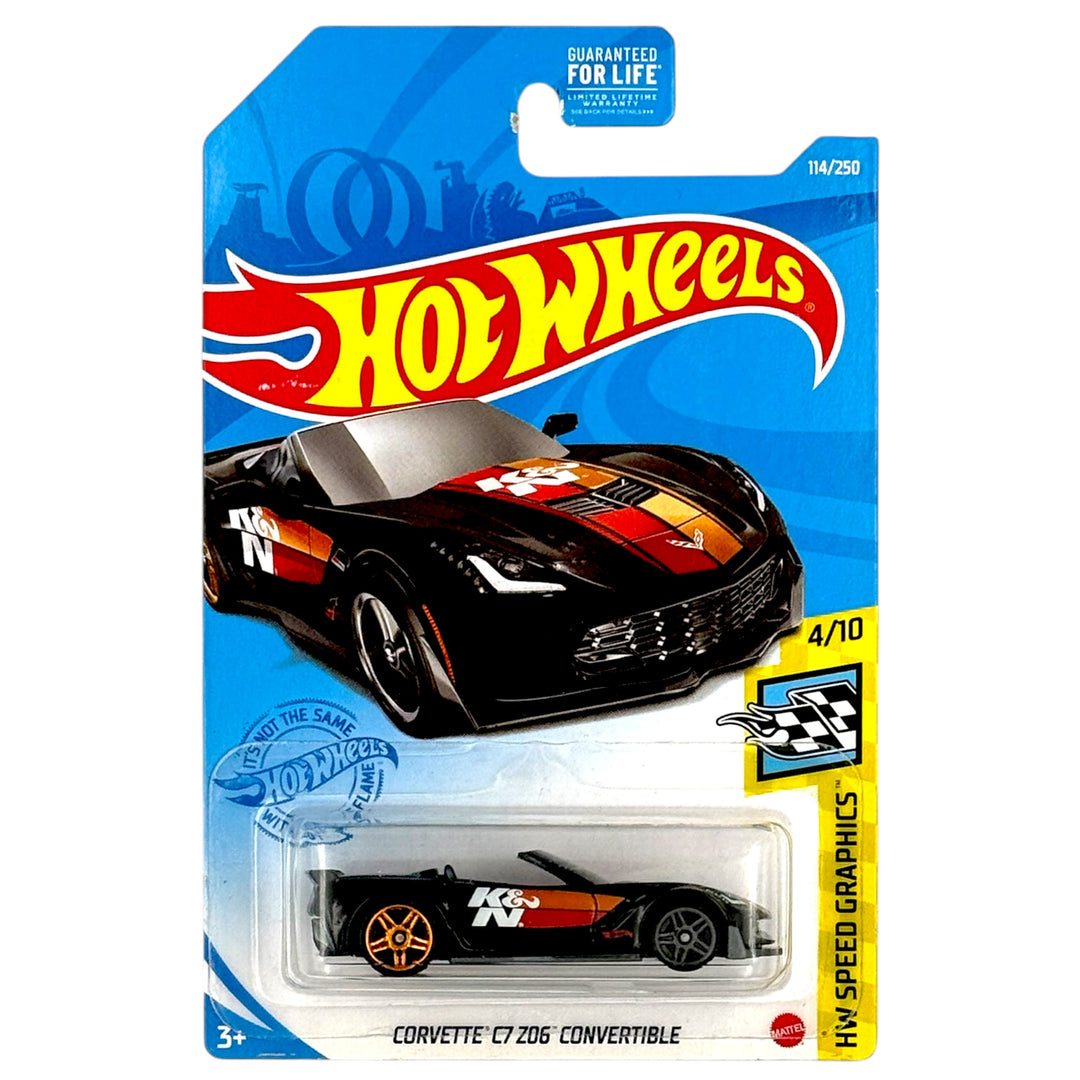 Hot Wheels - Corvette C7 Z06 Convertible - 2021 *Card Variation*