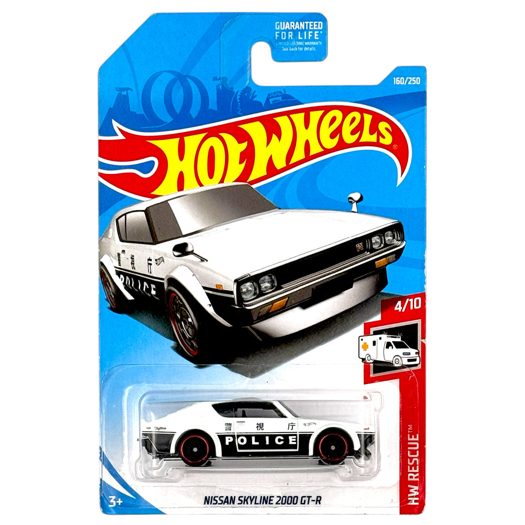 Hot Wheels - Nissan Skyline 2000 GT-R - 2019 *Card Variation*
