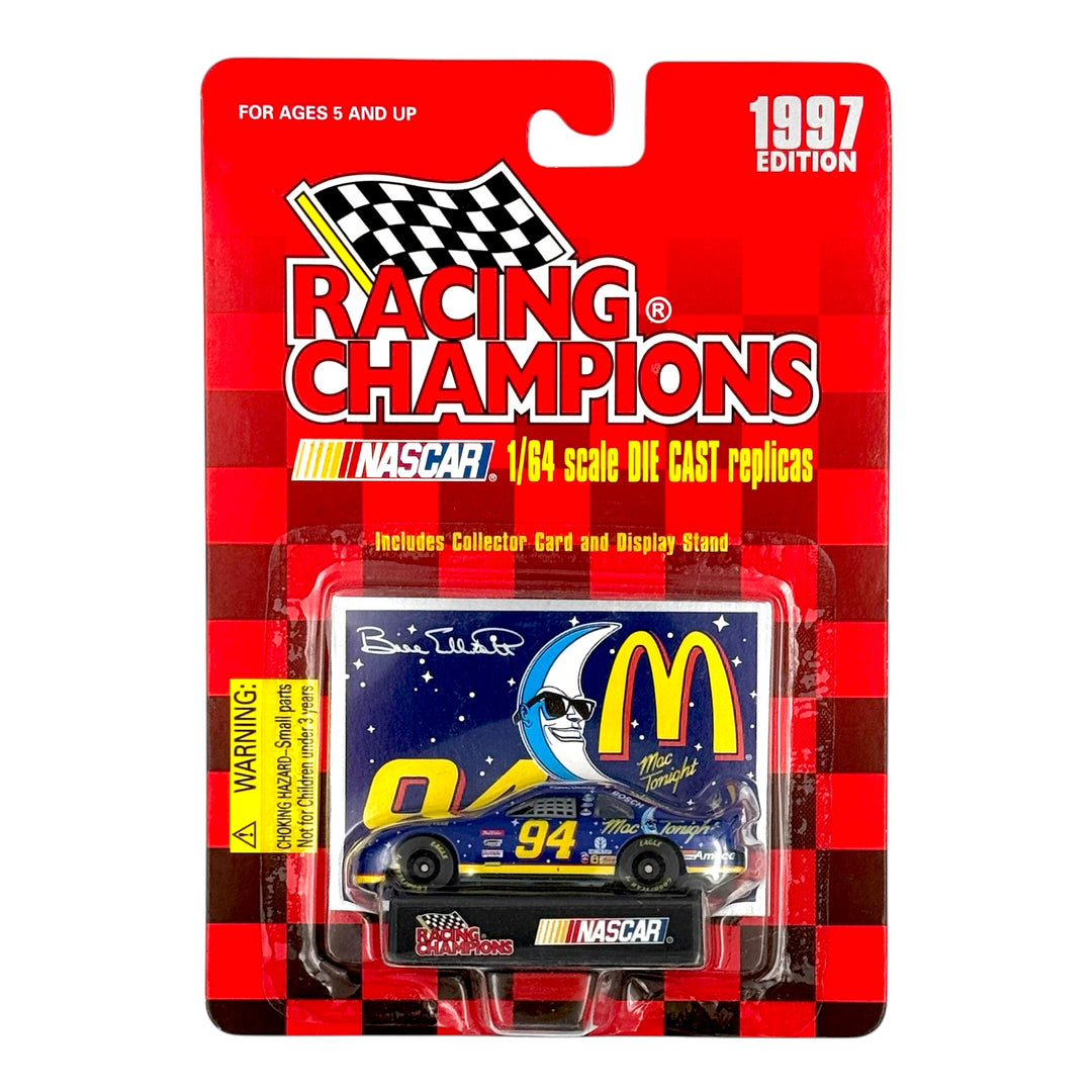 Racing Champions - Bill Elliott "Mac Tonight" Ford Thunderbird Stock Car - 1997 Nascar Series