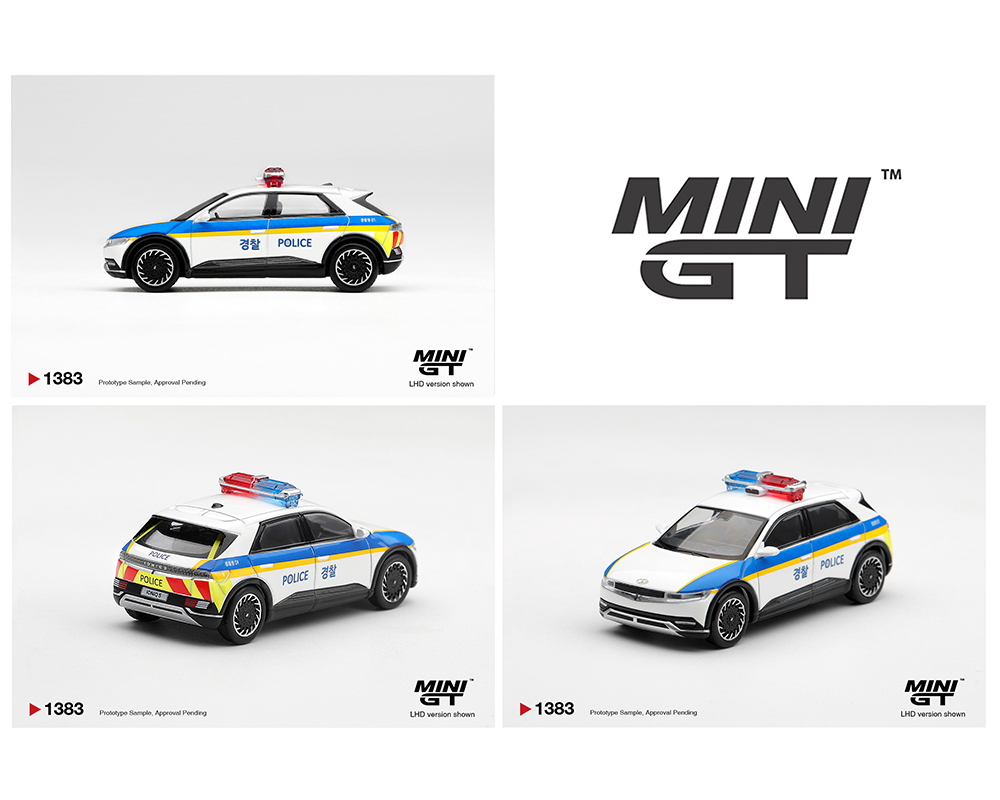 *Pre-Order* Mini GT - Hyundai Ioniq 5 Police Car *Korea Exclusive*