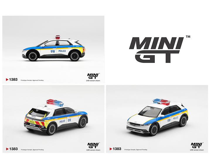 *Pre-Order* Mini GT - Hyundai Ioniq 5 Police Car *Korea Exclusive*