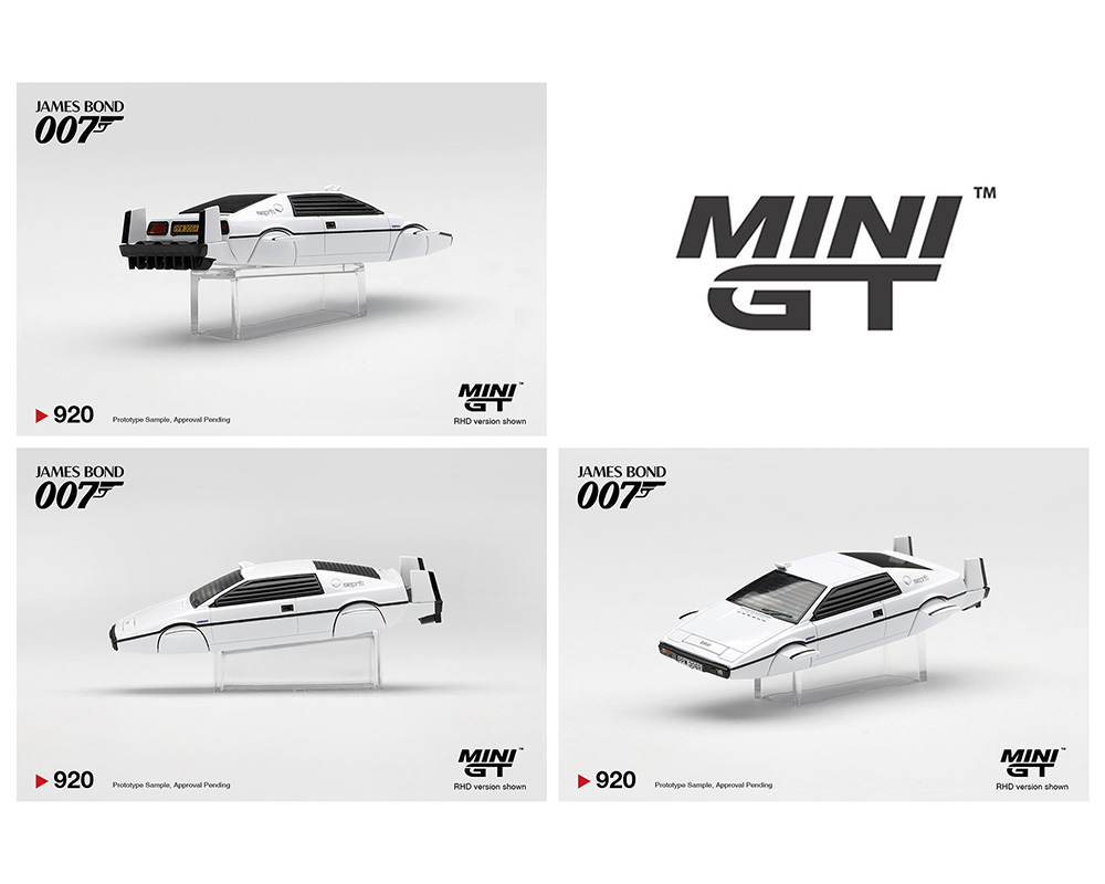 *Pre-Order* Mini GT - James Bond 007 Lotus Esprit S1 “The Spy Who Loved Me” Submarine – English Packaging – Limited Edition
