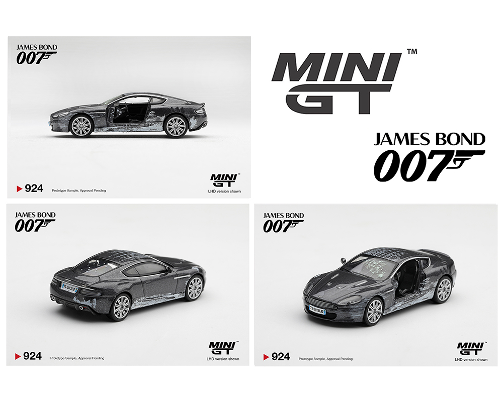 *Pre-Order* Mini GT - Aston Martin DBS “Quantum of Solace” Battle Damaged – English Packaging – Limited Edition