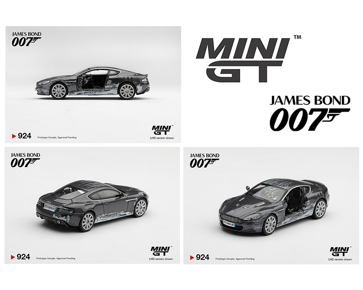 *Pre-Order* Mini GT - Aston Martin DBS “Quantum of Solace” Battle Damaged – English Packaging – Limited Edition