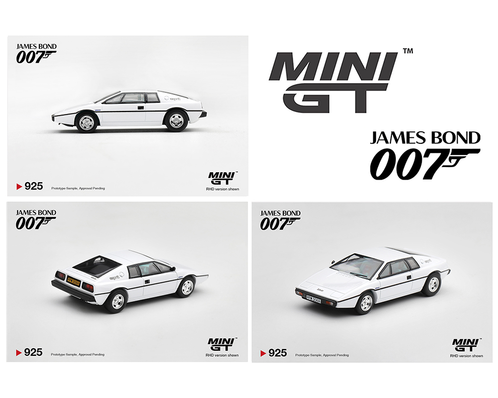 *Pre-Order* Mini GT - Lotus Esprit S1 “The Spy Who Loved Me” – English Packaging – Limited Edition