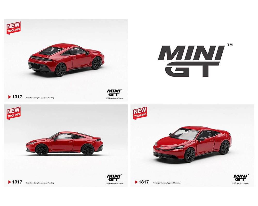 *Pre-Order* Mini GT - Honda Prelude Rallye Red – Limited Edition New Tooling!