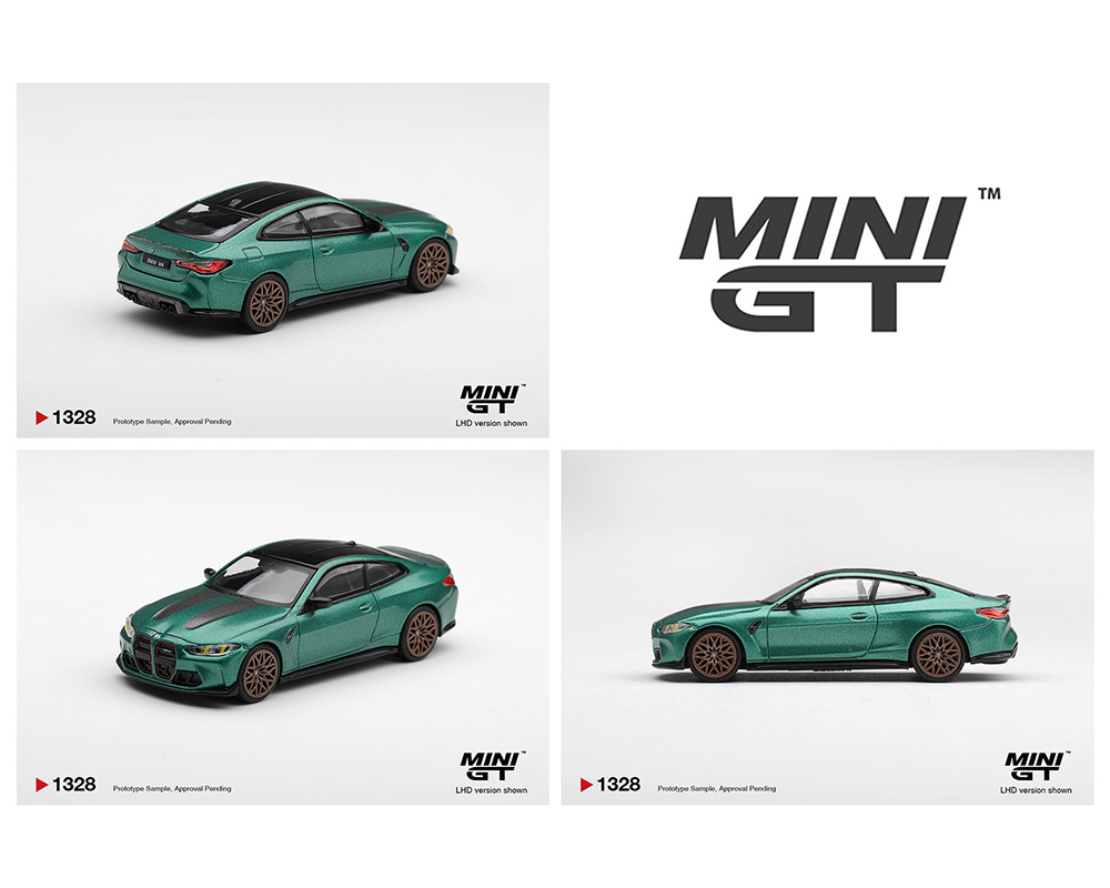 *Pre-Order* Mini GT - BMW M4 CS Frozen Isle of Man Green Metallic – Limited Edition