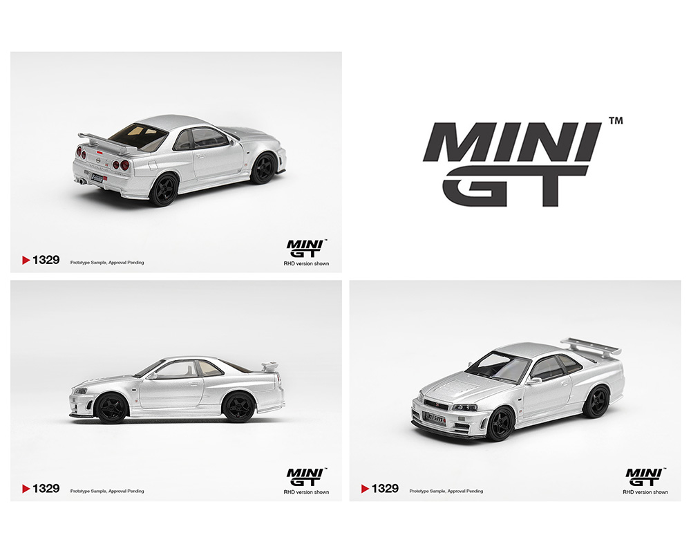 *Pre-Order* Mini GT - Nissan NISMO R34GT-R Z-tune Z-Tune Silver – Limited Edition