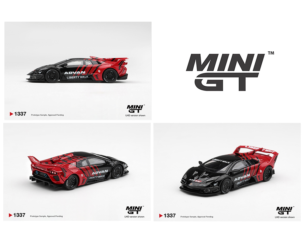 *Pre-Order* Mini GT - Lamborghini LB-Silhouette WORKS MURCIELAGO GT Evo Advan – Limited Edition