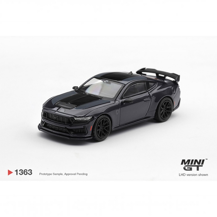 *Pre-Order* Mini GT - Ford Mustang Dark Horse – Blue Ember – Limited Edition