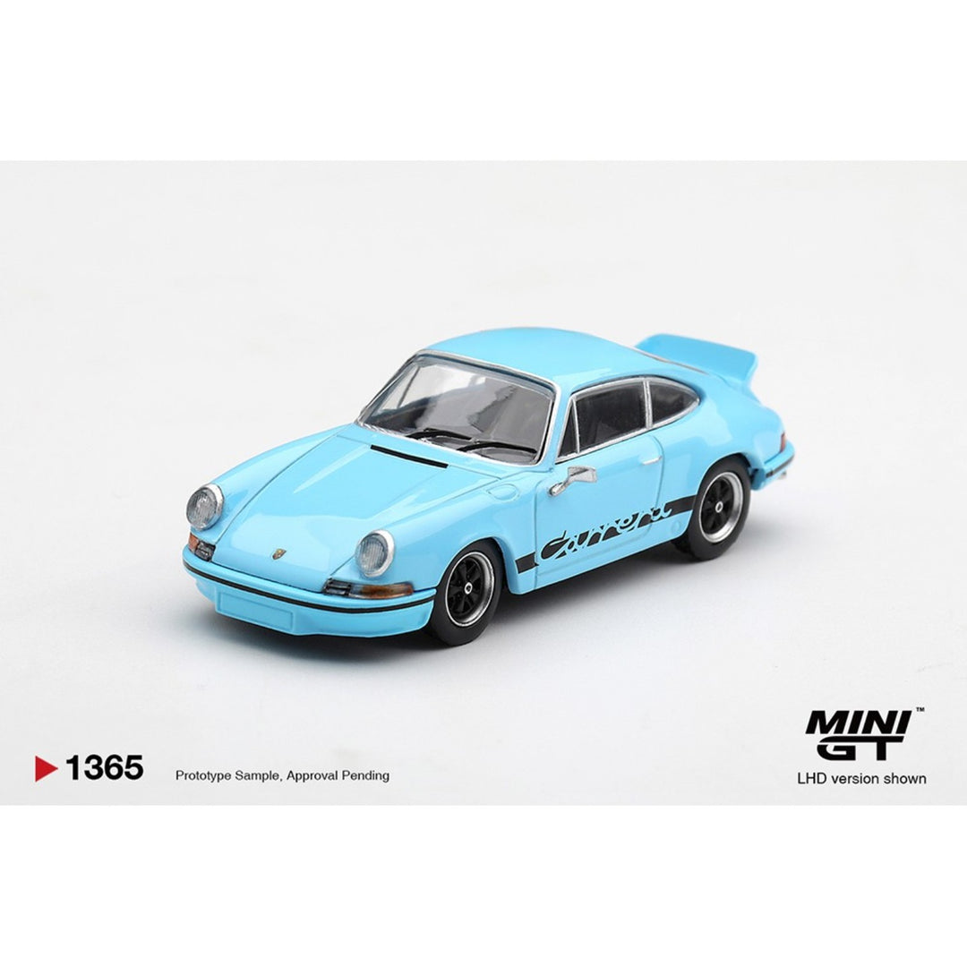*Pre-Order* Mini GT - Porsche 911 Carrera RS 2.7 – Gulf Blue with Black – Limited Edition