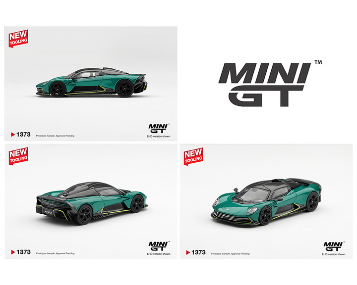 *Pre-Order* Mini GT - Aston Martin Valhalla Podium Green – Limited Edition