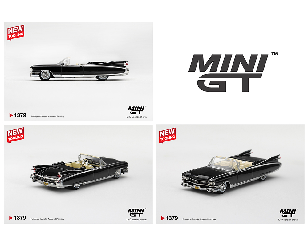 *Pre-Order* Mini GT - Cadillac Eldorado Biarritz 1959 Black – Limited Edition