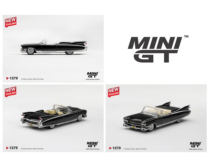 *Pre-Order* Mini GT - Cadillac Eldorado Biarritz 1959 Black – Limited Edition