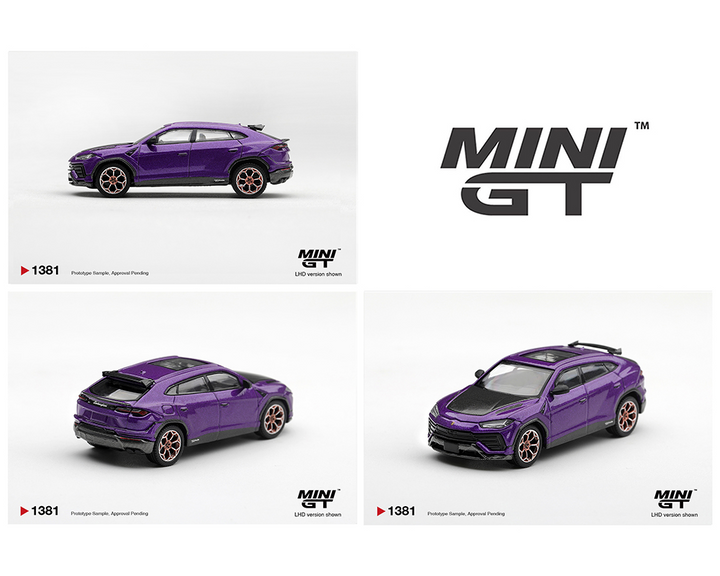 *Pre-Order* Mini GT - Lamborghini Urus Performante Viola Pasifae – Limited Edition