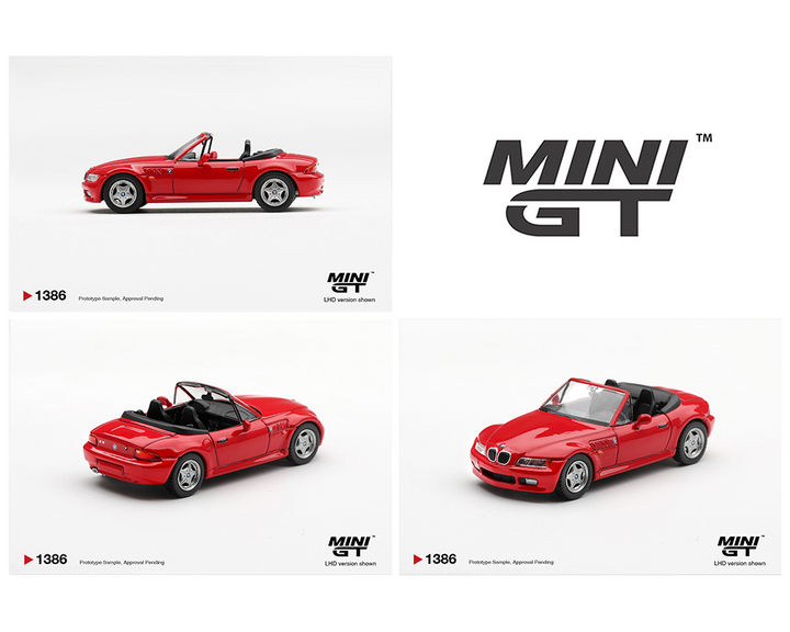 *Pre-Order* Mini GT - BMW Z3 Hellrot Red – Limited Edition
