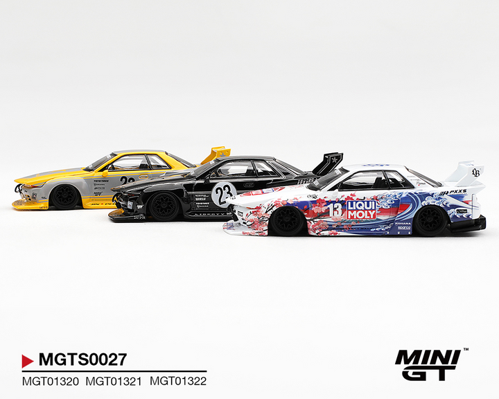 *Pre-Order* Mini GT - INOZETEK x Liberty Walk R32 Set 2026 Show Edition 3 Cars Set – Show Special Edition