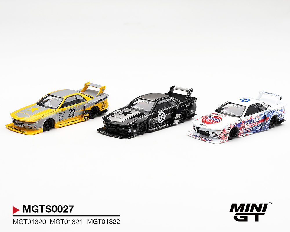 *Pre-Order* Mini GT - INOZETEK x Liberty Walk R32 Set 2026 Show Edition 3 Cars Set – Show Special Edition