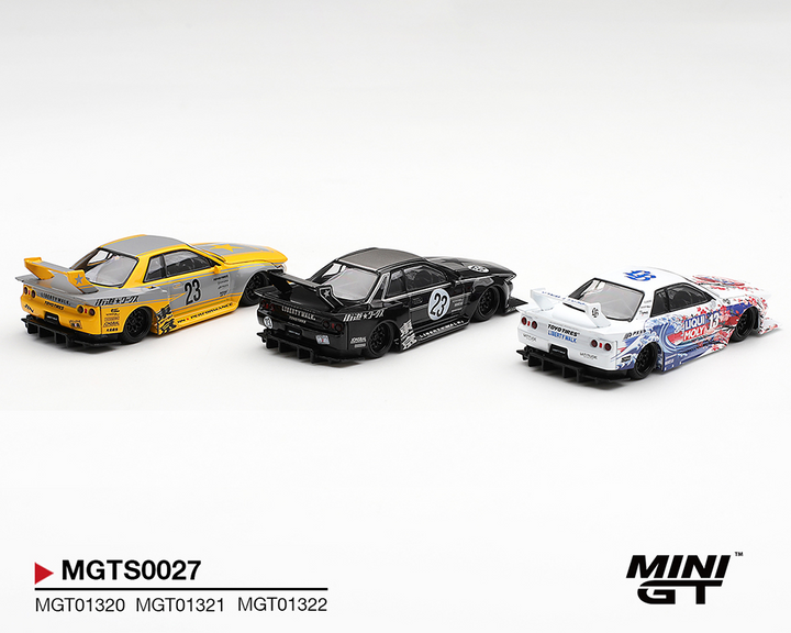 *Pre-Order* Mini GT - INOZETEK x Liberty Walk R32 Set 2026 Show Edition 3 Cars Set – Show Special Edition
