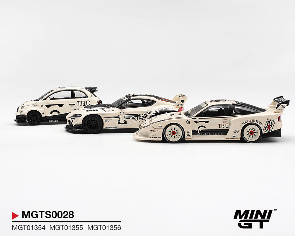 *Pre-Order* Mini GT - INOZETEK x TBC Set 2026 Show Edition 3 Cars Set – Show Special Edition