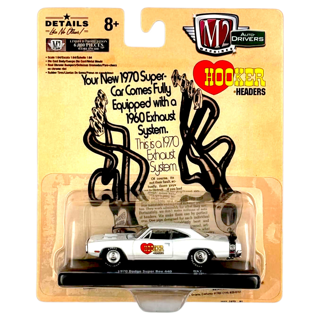 M2 Machines - 1970 Dodge Super Bee 440 - 2021 Auto-Drivers Series