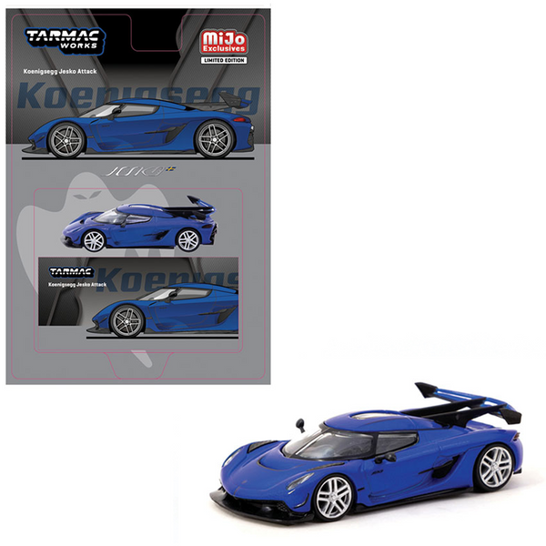 Tarmac Works - Koenigsegg Jesko Attack – Blue