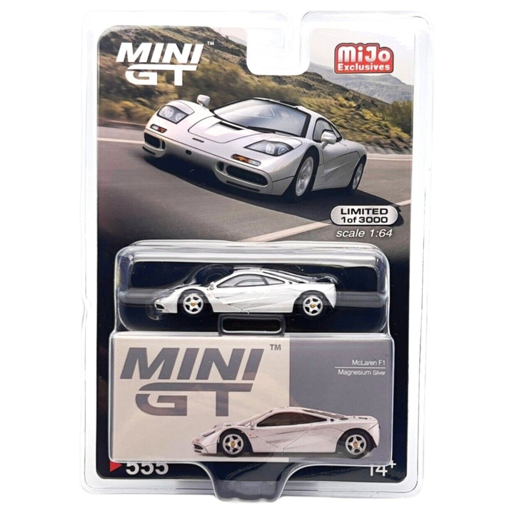 Mini GT - McLaren F1 - Magnesium Silver