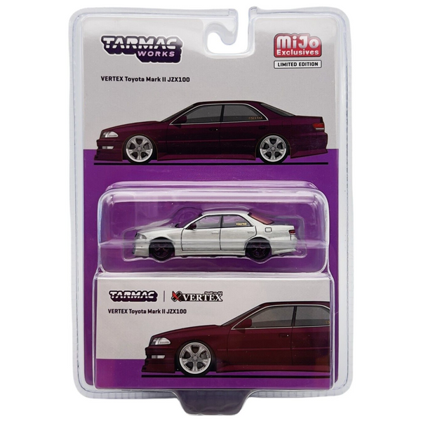 Tarmac Works - VERTEX Toyota Mark II JZX100 – Purple *Chase*