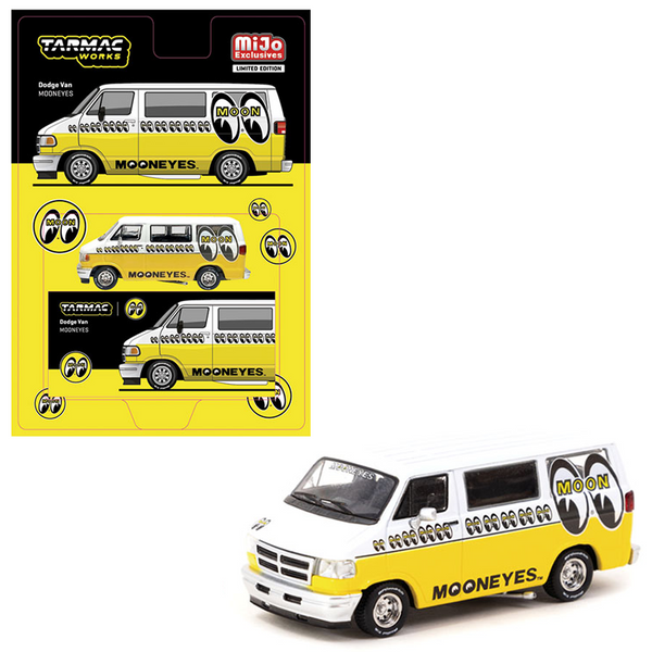 Tarmac Works - Dodge Van Mooneyes – Yellow