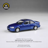 *Pre-Order* Para64 - 1999 Honda Civic EM1 Electron Blue Pearl LHD (Wingless)