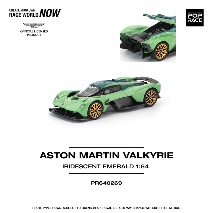 *Pre-Order* Pop Race - Aston Martin Valkyrie - Iridescent Emerald
