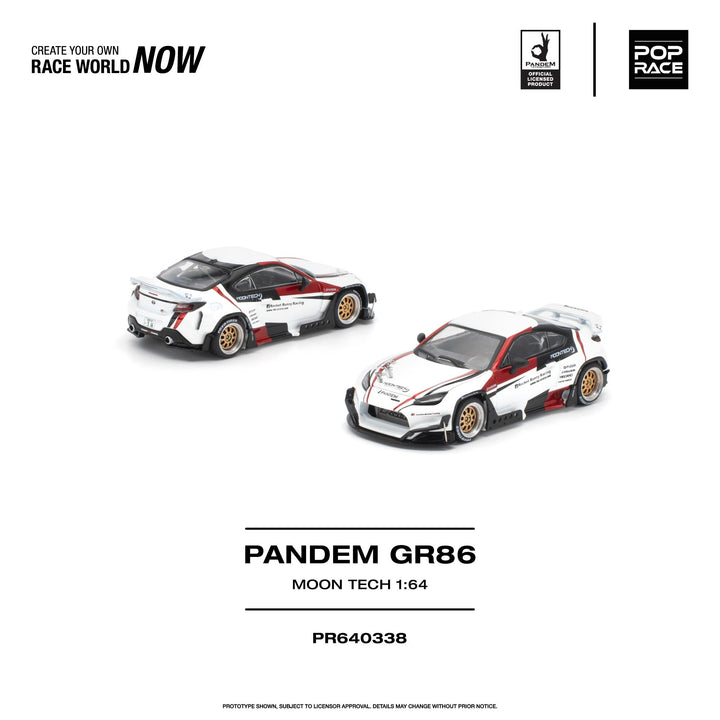 *Pre-Order* Pop Race - Pandem GR 86 - Moontech