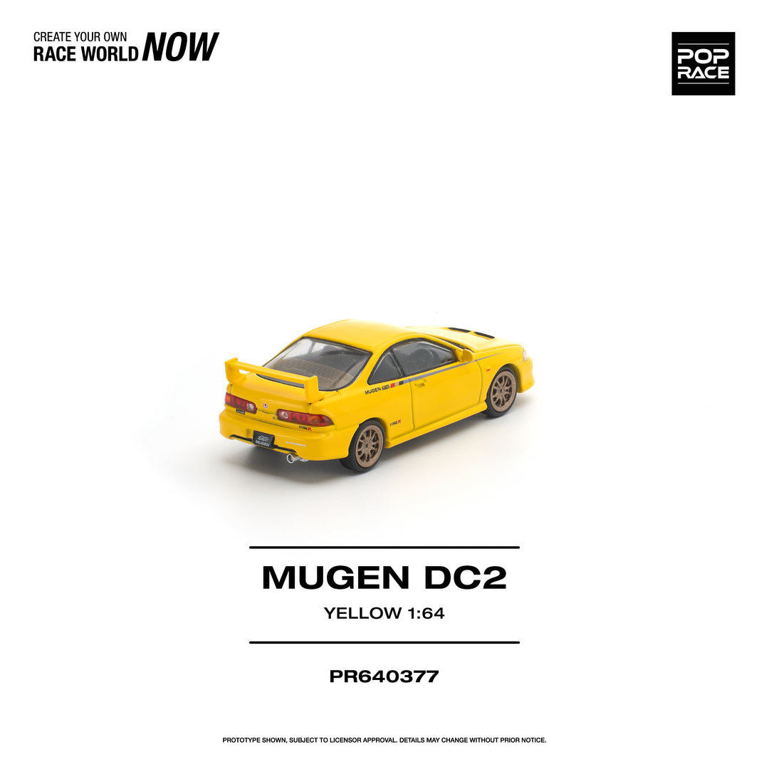 *Pre-Order* Pop Race - Mugen DC2 - Yellow