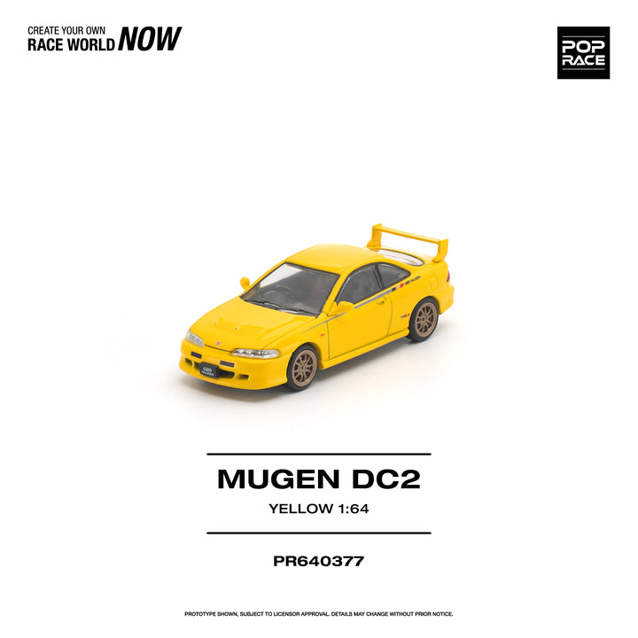 *Pre-Order* Pop Race - Mugen DC2 - Yellow