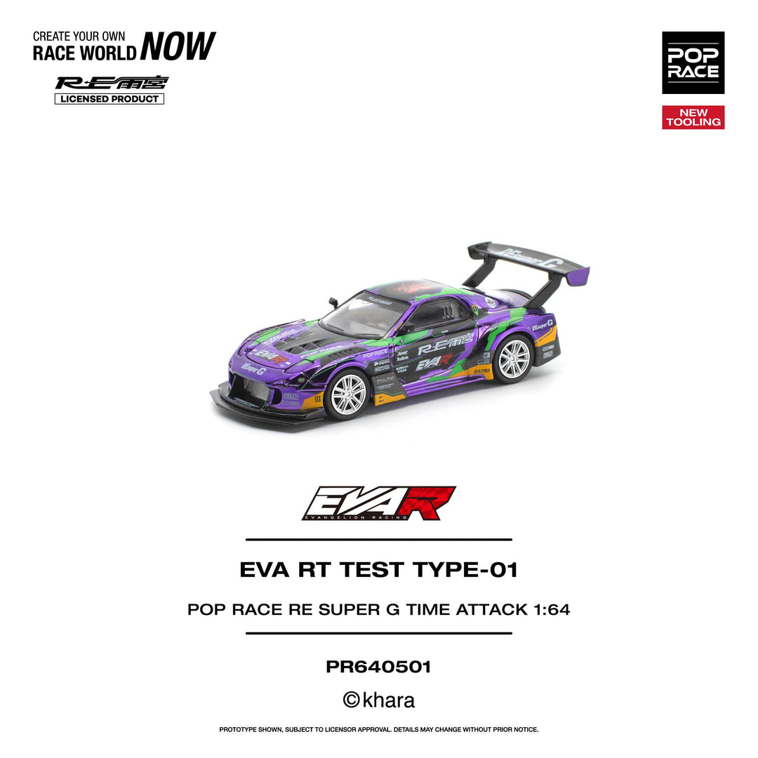 *Pre-Order* Pop Race - EVA RT Test Type-01 - Pop Race RE Super G Time Attack
