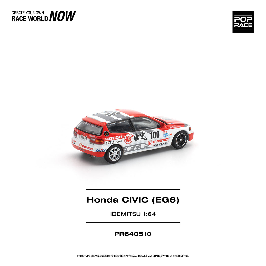 *Pre-Order* Pop Race - Honda Civic EG6 - Idemitsu Motion Infinite